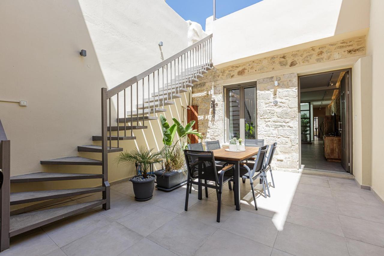 Ferienwohnung Secret Oasis Rethymno Exterior foto